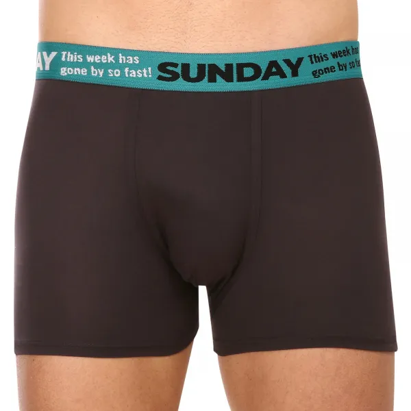7PACK pánske boxerky Gianvaglia čierne (GVG-5068) L, trenky