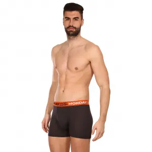 7PACK pánske boxerky Gianvaglia čierne (GVG-5068) L, trenky