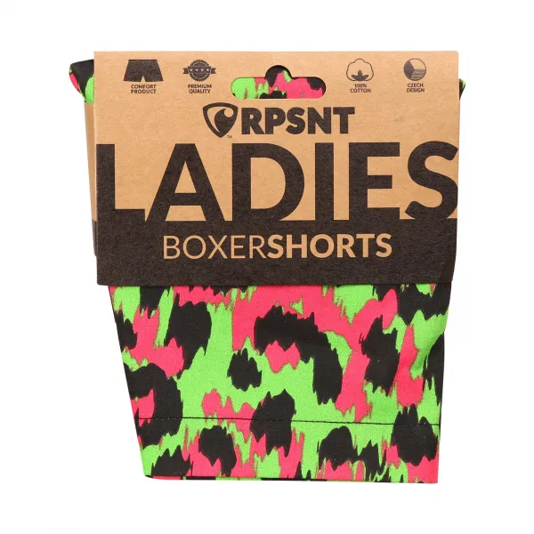 Dámske trenky Represent carnival cheetah (R3W-BOX-0702) M, trenírky