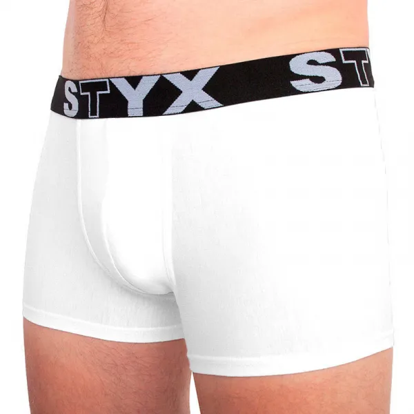 3PACK pánske boxerky Styx športová guma nadrozmer biele (R10616161) 4XL, trenky