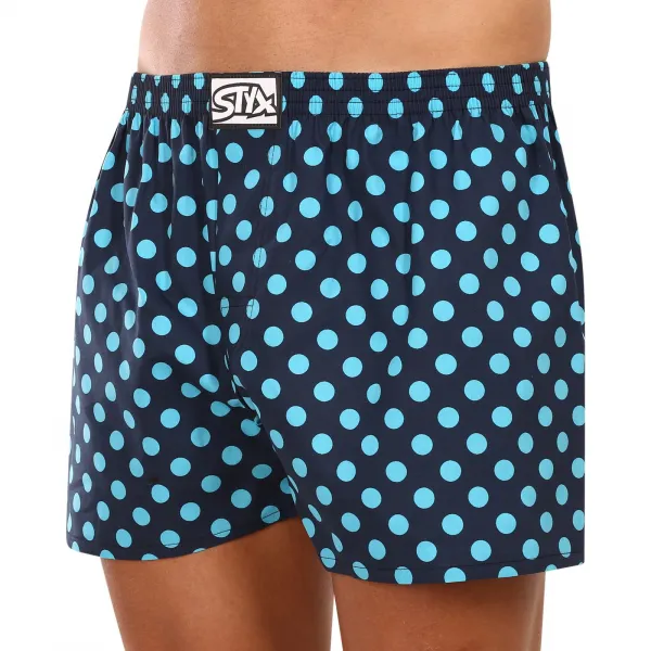 3PACK pánske trenky Styx art klasická guma viacfarebné (3A14731) M, trenírky
