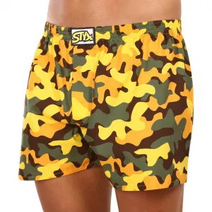 3PACK pánske trenky Styx art klasická guma viacfarebné (3A15901) S, trenírky