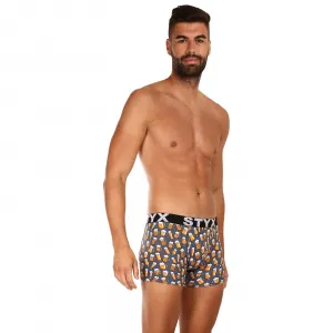 Pánske boxerky Styx long art športová guma pivo (U1357) L, trenky