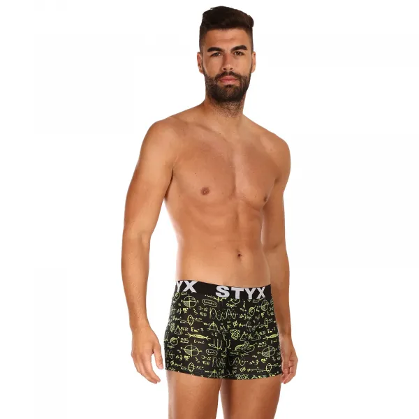 Pánske boxerky Styx long art športová guma fyzika (U1652) M, trenky