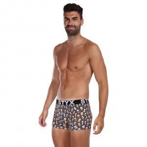 Pánske boxerky Styx art športová guma pivo (G1357) M, trenky