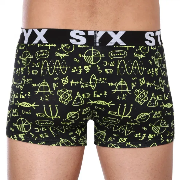 Pánske boxerky Styx art športová guma fyzika (G1652) S, trenky