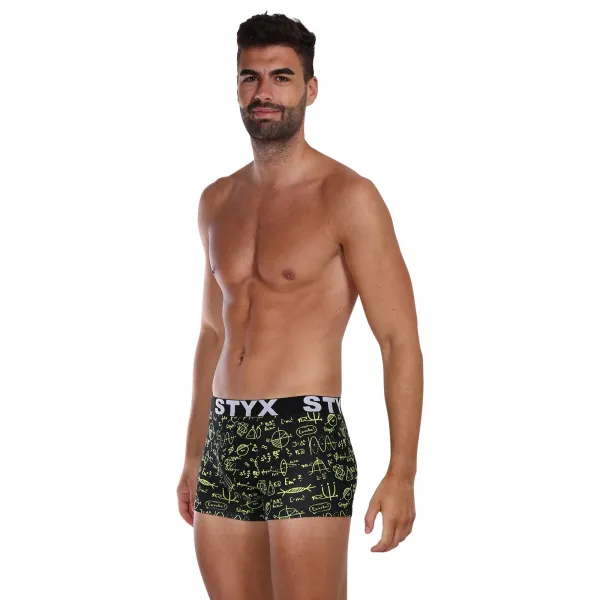 Pánske boxerky Styx art športová guma fyzika (G1652) S, trenky