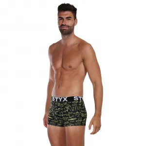 Pánske boxerky Styx art športová guma fyzika (G1652) S, trenky