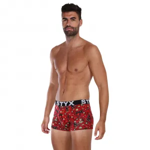Pánske boxerky Styx art športová guma zombie (G1451) M, trenky