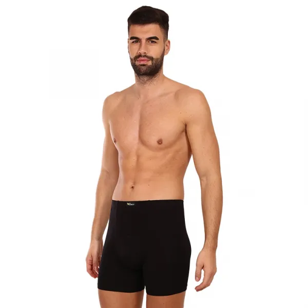 Pánske boxerky Gino čierne (74159) M, trenky