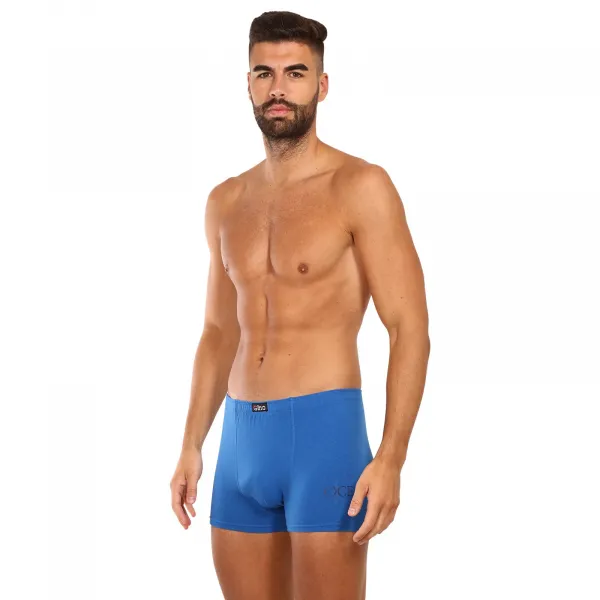 Pánske boxerky Gino modré (73115) M, trenky