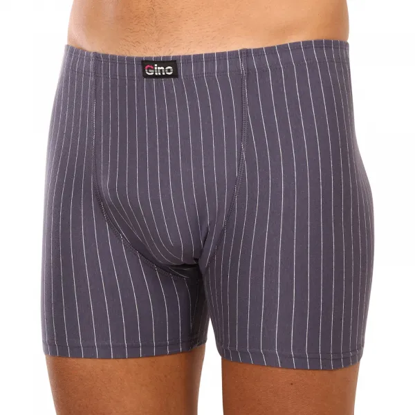 Pánske boxerky Gino sivé (74151) M, trenky