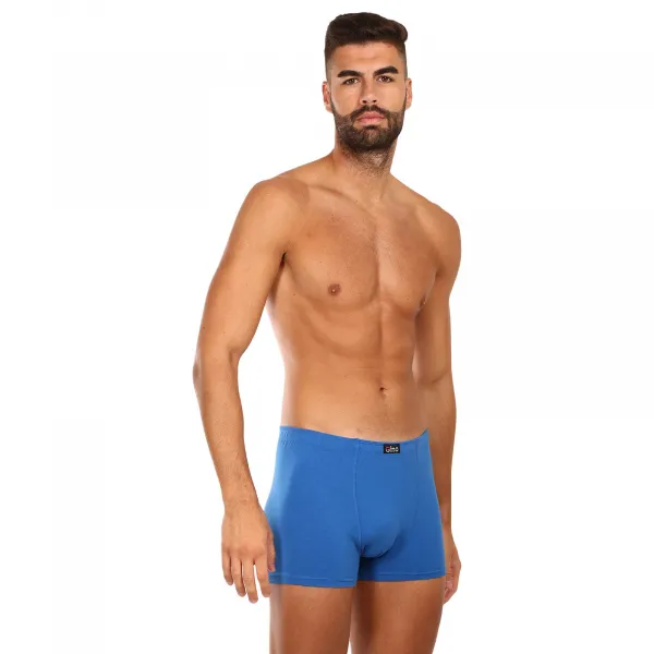 Pánske boxerky Gino modré (73115) M, trenky