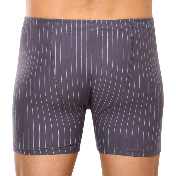 Pánske boxerky Gino sivé (74151) M, trenky