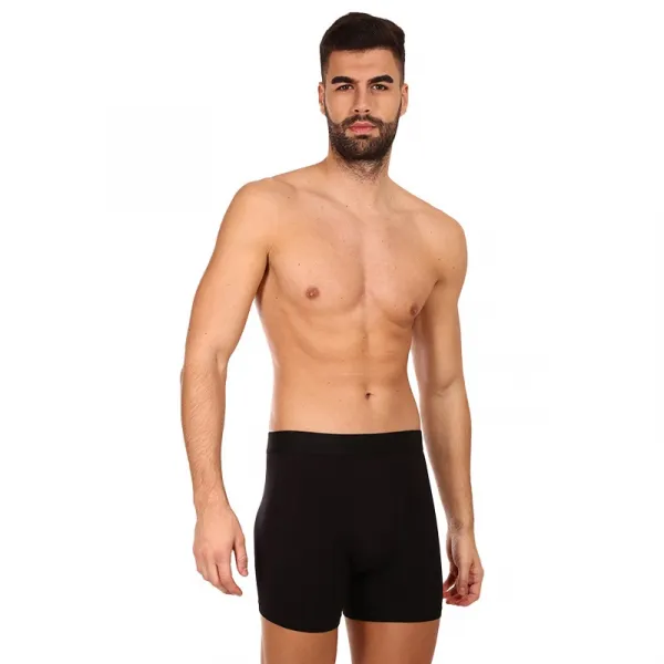 Pánske boxerky Gino čierne (74160) M, trenky