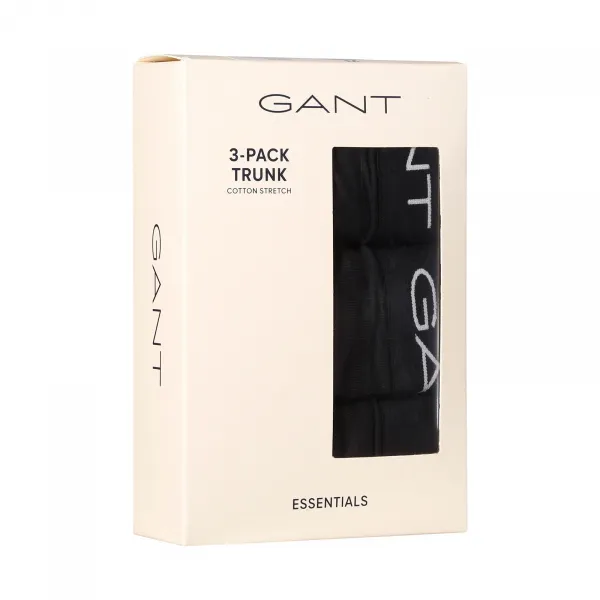 3PACK pánske boxerky Gant čierné (900013003-005) M, trenky