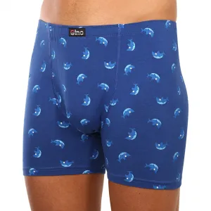 Pánske boxerky Gino modre (74150) M, trenky