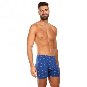 Pánske boxerky Gino modre (74150) M, trenky