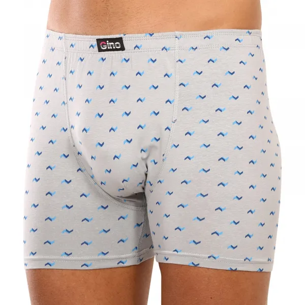 Pánske boxerky Gino sivé (74146) M, trenky