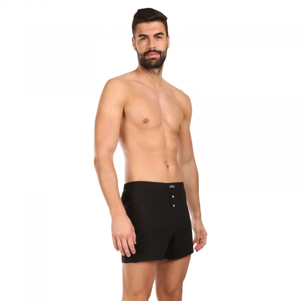Pánske trenky Gino čierné (75162) M, trenírky