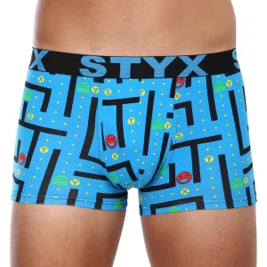 5PACK pánske boxerky Styx art športová guma viacfarebné (5G1269124) S, trenky