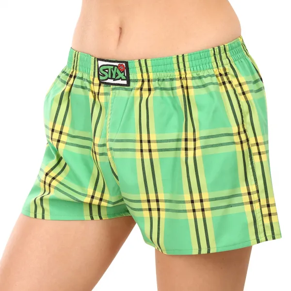 Dámske trenky Styx klasická guma viacfarebné (K1011) M, trenírky