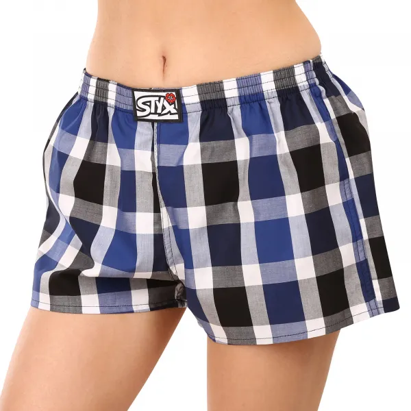Dámske trenky Styx klasická guma viacfarebné (K1019) S, trenírky