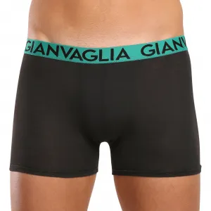 10PACK pánske boxerky Gianvaglia čierné (021) XL, trenky