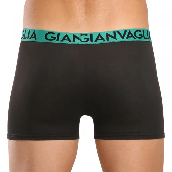 10PACK pánske boxerky Gianvaglia čierné (021) XL, trenky