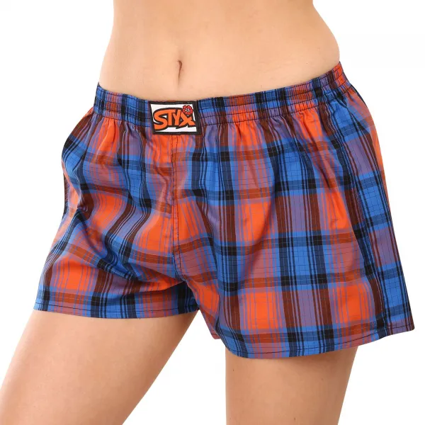 Dámske trenky Styx klasická guma viacfarebné (K1006) L, trenírky