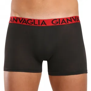 10PACK pánske boxerky Gianvaglia čierné (021) XL, trenky