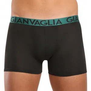 10PACK pánske boxerky Gianvaglia čierné (021) XL, trenky