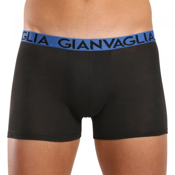 10PACK pánske boxerky Gianvaglia čierné (021) XL, trenky
