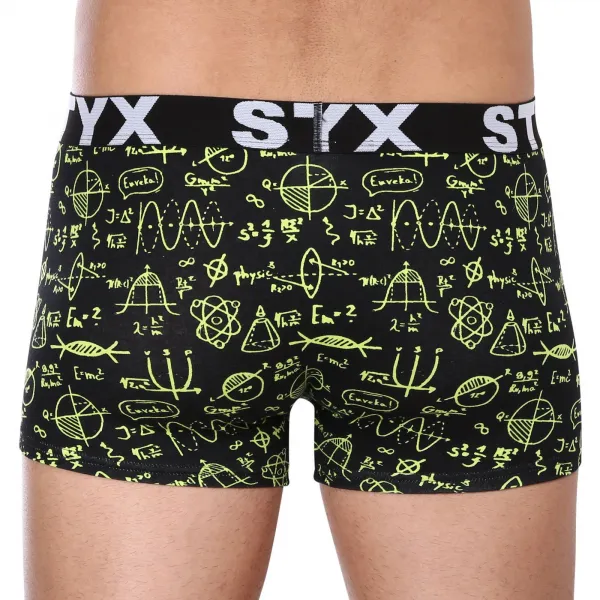 Pánske boxerky Styx art športová guma nadrozmer fyzika (R1652) 5XL, trenky