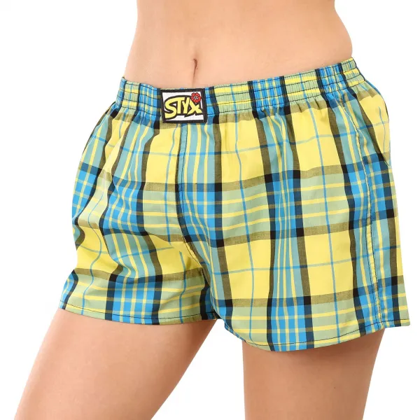 Dámske trenky Styx klasická guma viacfarebné (K1002) S, trenírky