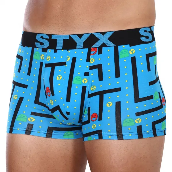 Pánske boxerky Styx art športová guma nadrozmer hra (R1259) 4XL, trenky