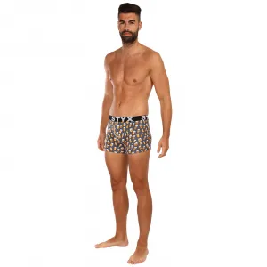 3PACK pánske boxerky Styx long športová guma viacfarebné (3U12672) S, trenky