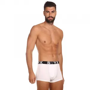 3PACK pánske boxerky Styx športová guma biele (3G1061) M, trenky