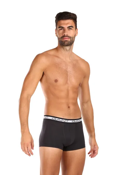3PACK pánske boxerky Gant čierné (900003053-005) M, trenky