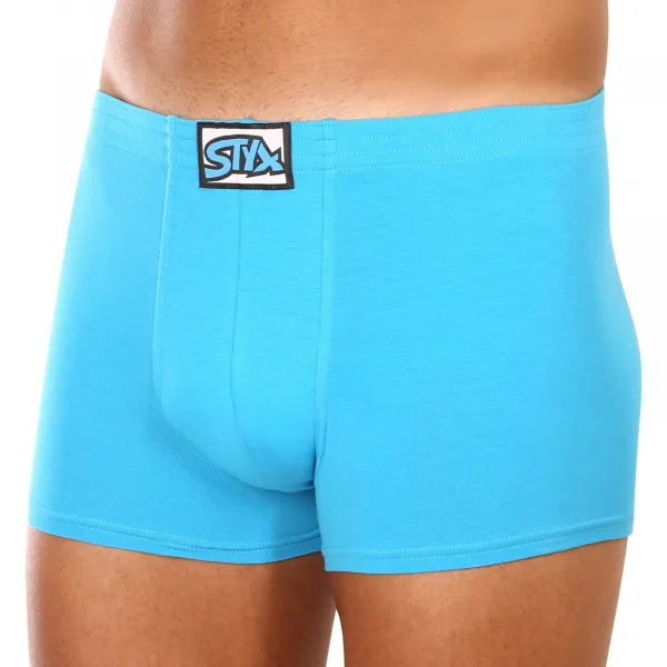 Pánske boxerky Styx klasická guma svetlo modré (Q1169) S, trenky