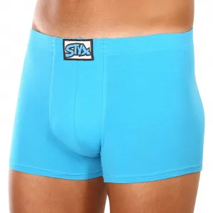 Pánske boxerky Styx klasická guma svetlo modré (Q1169) S, trenky