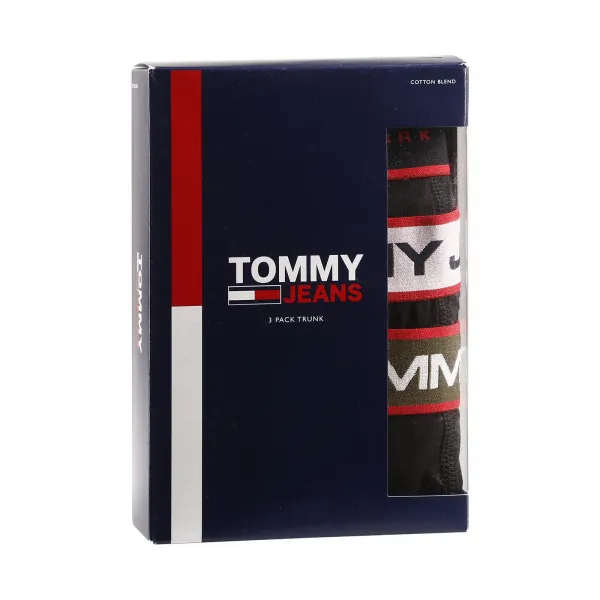 3PACK pánske boxerky Tommy Hilfiger čierné (UM0UM03107 0SA) S, trenky