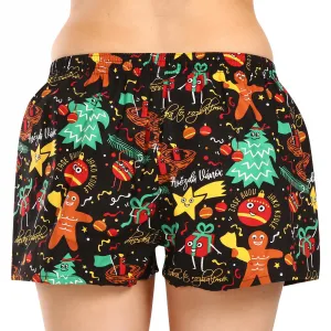 Dámske trenky Styx art klasická guma Vianoce ozdoby (K1754) S, trenírky