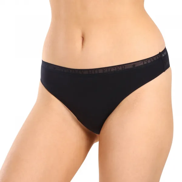 3PACK dámske tangá Tommy Hilfiger nadrozmer viacfarebná (UW0UW04890 0U4) 3XL