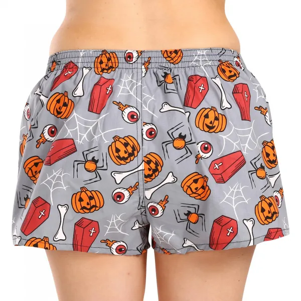 Dámske trenky Styx art klasická guma Halloween rakvy (K1752) M, trenírky
