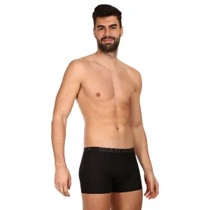 10PACK pánske boxerky Gianvaglia čierné (023) M, trenky