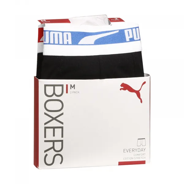 2PACK pánske boxerky Puma čierné (701221416 004) S, trenky