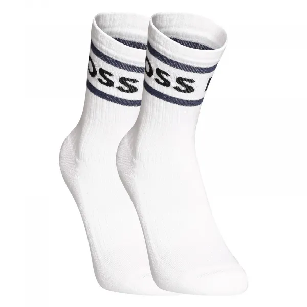 3PACK ponožky BOSS vysoké bielé (50469371 106) M
