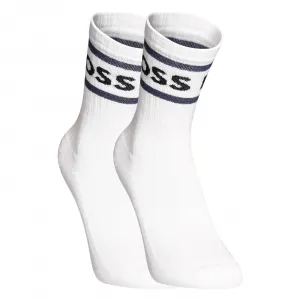 3PACK ponožky BOSS vysoké bielé (50469371 106) M