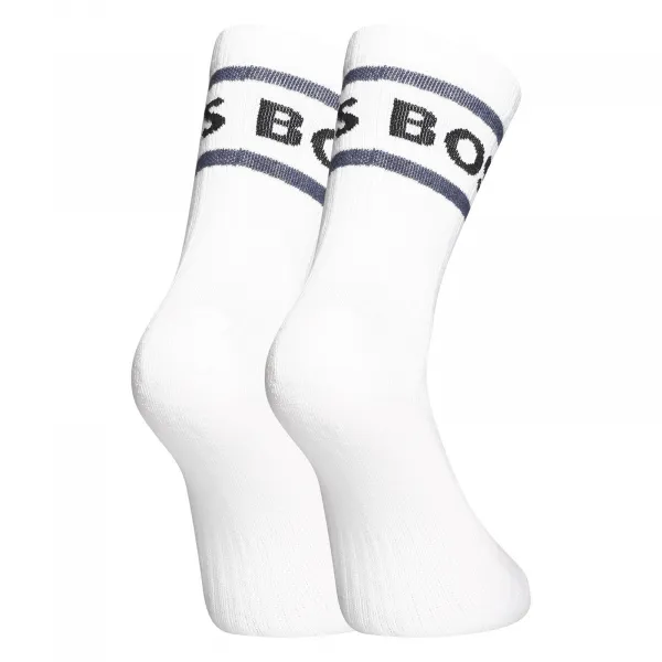 3PACK ponožky BOSS vysoké bielé (50469371 106) M